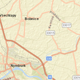 Nymburk Street Map