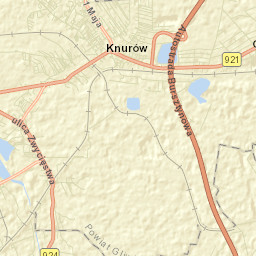 Knurów Street Map