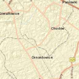 Gierałtowice Street Map