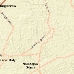 Gruszów Wielki Street Map