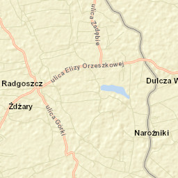 Radgoszcz Street Map