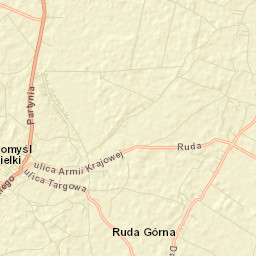 Radomyśl Wielki Street Map