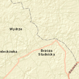 Brzóza Stadnicka Street Map