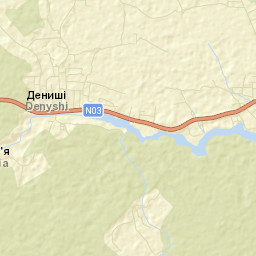 Denyshi Street Map