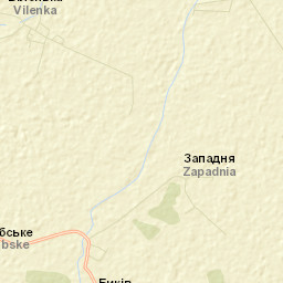 Bikiv Street Map