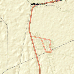 Sühbaatar Street Map
