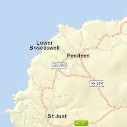 St Just Street Map