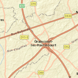 Fontaine-Notre-Dame Street Map