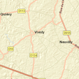 Viesly Street Map