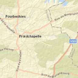 Froidchapelle Street Map