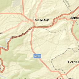Rochefort Street Map