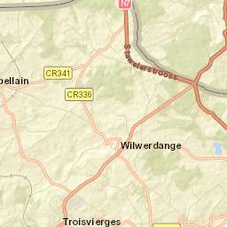 Troisvierges Street Map