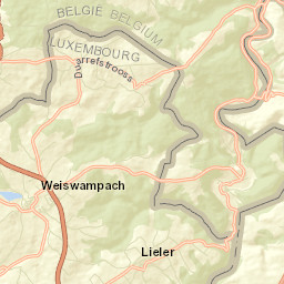 Weiswampach Street Map