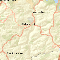 Üdersdorf Street Map