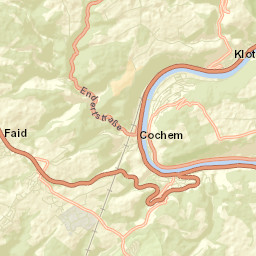 Cochem Street Map