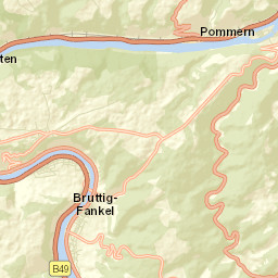 Bruttig-Fankel Street Map