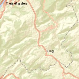 Treis-Karden Street Map