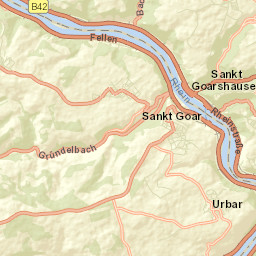 Sankt Goar Street Map