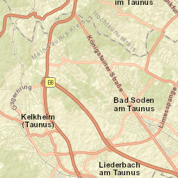 Liederbach Street Map