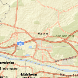 Maintal Street Map