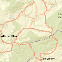 Geiselbach Street Map
