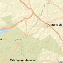 Aidhausen Street Map
