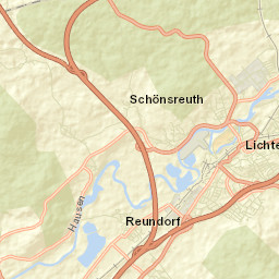 Lichtenfels Street Map