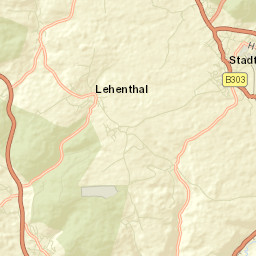 Stadtsteinach Street Map