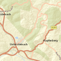 Untersteinach Street Map