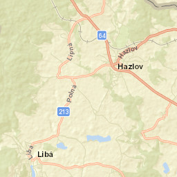 Hazlov Street Map