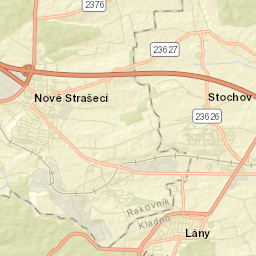 Nové Strašecí Street Map