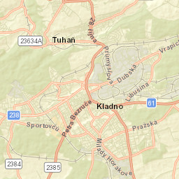 Kladno Street Map