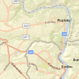 Horoměřice Street Map