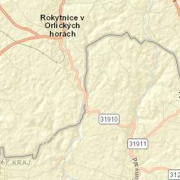Rokytnice v Orlických Horách Street Map