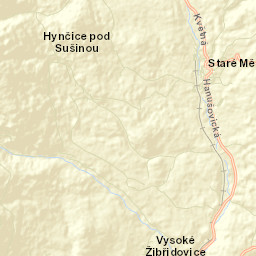 Staré Město Street Map