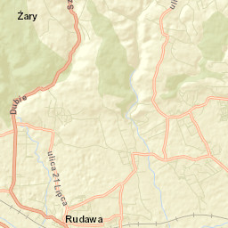 Rudawa Street Map