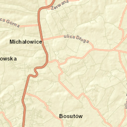 Michałowice Street Map