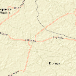 Jadowniki Mokre Street Map