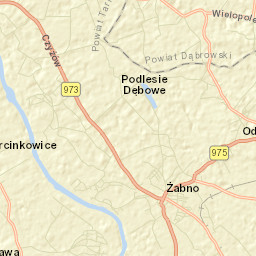 Biskupice Radłowskie Street Map