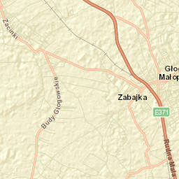 Głogów Małopolski Street Map