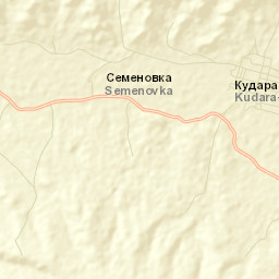 Kudara-Somon Street Map