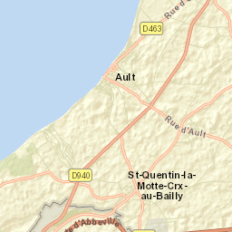 Ault Street Map