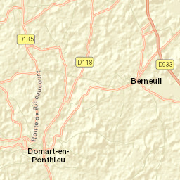 Domart-en-Ponthieu Street Map