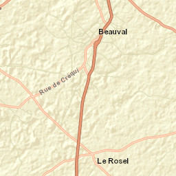 Beauval Street Map