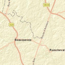 Beauquesne Street Map