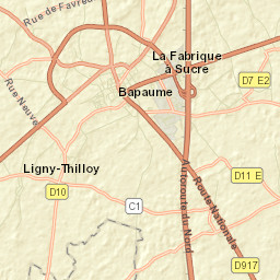 Bapaume Street Map