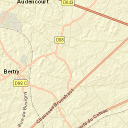 Bertry Street Map