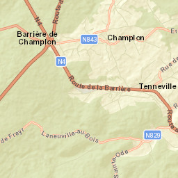 Tenneville Street Map