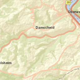 Oberwesel Street Map