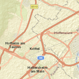 Kriftel Street Map